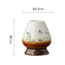 GobekUsa Ceramic Matcha Whisk Holder Stand for Tea Ceremony and Dining Room