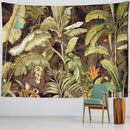 GobekUsa Banana Leaf Tapestry Wall Hanging Psychedelic Hippie Tapiz Boho Room Decor