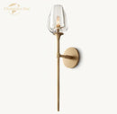 GobekUsa LED Tulip Glass Wall Sconce Indoor Lighting Fixture for Bedroom & Living Room