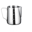 GobekUsa Latte Art Cup with Pull Needle, Measuring Scale, Milk Frother, Garland Mug