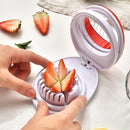 GobekUsa Egg Cutter Slicer Easy Slice Kitchen Tool Fruit Slices Purple Clean