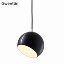 GobekUsa Gold Ball Pendant Light: Nordic Modern LED Hanging Lamp for Home Decor