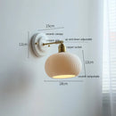 GobekUsa Butterfly Ceramic LED Wall Lamp Home Indoor Lighting Stair Mirror Light