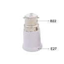 GobekUsa B22 to E27/E14 to E27 Lamp Base Converter- Home Light Socket Adapter