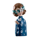 GobekUsa Cartoon Girls Resin Figure Sculpture for Home Decor
