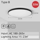 GobekUsa LED Ceiling Chandelier Panel Light for Home Decor Lighting
