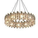 GobekUsa Crystal Dimmable Pendant Light Luminaire for Living Room Bedroom