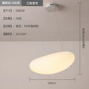 GobekUsa LED Pebble Pendant Light: Stylish White Chandelier for Living Room, Bedroom, and Restaurant Décor.