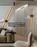 GobekUsa Dimmable LED Wall Sconce Black Wall Lighting for Bedroom Living Room