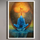 GobekUsa Beksinski Prints: Surreal Gothic Art Poster, Psychedelic Characters, Polish Surrealism