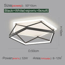 GobekUsa Geometric LED Ceiling Lamp_Nordic Minimalist Design for Modern Bedroom