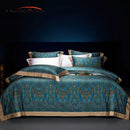 GobekUsa Bohemian Style 1000TC Egyptian Cotton Bedding Set with Digital Printing