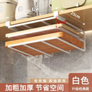 GobekUsa Kitchen Rack: Cupboard Paper Towel Rags Hanger with Hooks