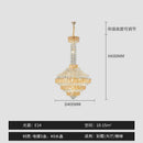 GobekUsa Crystal Chandelier for High-End Designer Duplex Living Room