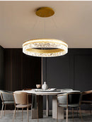 GobekUsa LED Chandelier Pendant Light with Remote Control for Home Decor