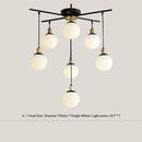 GobekUsa Art Glass Ball Molecule Chandelier for Living Room, Children's Room, Study & Home Decor