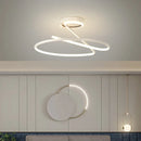 GobekUsa Heart Line LED Chandelier for Bedroom and Living Room