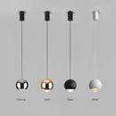 GobekUsa LED Chandelier for Bedroom Kitchen Study Chrome Gold Modern Pendant Light