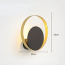 GobekUsa Elegant LED Wall Sconce - Nordic Bedroom & Living Room Decor Light