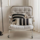 GobekUsa Jacquard Crochet Pillow Covers with Tassels - 60X60 Large Size Decorative Home Pillows