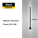 GobekUsa 350° Rotatable LED Wall Lights for Living Room Bedroom Home Interior Lighting