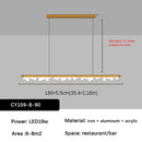 GobekUsa LED Pendant Chandelier for Dining Room Kitchen Island Bar Ceiling Lighting