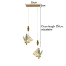 GobekUsa Acrylic Butterfly Chandelier Ceiling Lamp Indoor Lighting