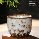 GobekUsa Japanese Kiln Transformation Ceramic Tea Cup Espresso Coffee Mug Pottery Kung Fu Teacup