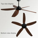 GobekUsa 58-Inch Black Ceiling Fan with Remote Control for Commercial Use