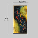 GobekUsa Gold Fish LED Picture Wall Light for Home Decor & Bedroom Aisle