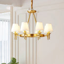 GobekUsa Copper American Chandelier: Luxury Modern Living Room, Dining Room, Bedroom Light