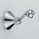 GobekUsa Brass Handheld Shower Holder Mount Chrome Finish Wall Mount Angle Adjustable