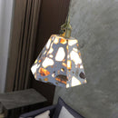 GobekUsa LED Terrazzo Pendant Lights for Corridor, Bedroom, Living Room - Japanese Style Lighting