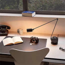 GobekUsa Lumina Adjustable Long Arm Floor Lamp - Industrial Design for Reading and Study Room