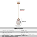 GobekUsa Crystal Chandelier: Modern LED Ceiling Lamp for Living Room, Hotel Lobby, and Hallway