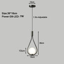 GobekUsa LED Pendant Lights with G9 Bulb for Indoor Chandelier