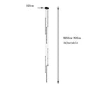 GobekUsa Leda Black Line Chandelier: Stylish Luminaire for Dining & Living Room; Stairwell Lighting