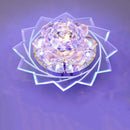 GobekUsa Lotus Crystal LED Ceiling Lamp, Nordic Brights, Modern Style