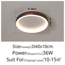GobekUsa LED Chandelier Lights for Home Living Study Room Bedroom Hall Lighting