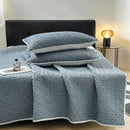 GobekUsa Latex Cooling Mat Set: Washable, Soft, Breathable Bed Sheet - 3 Pieces