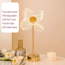 GobekUsa Butterfly Gold Acrylic LED Desk Lamp for Artful Living Room Night Light