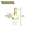 GobekUsa Brushed Gold Bathroom Accessories Set