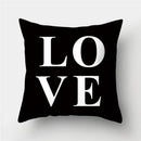 GobekUsa Geometric Stripes Pillowcase 45x45cm Polyester Cushion Cover for Living Room