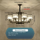 GobekUsa Crystal Chandelier Villa Living Room Lighting