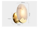 GobekUsa Glass Copper LED Wall Lamp for Home Indoor Decor - Modern Nordic Wandlamp