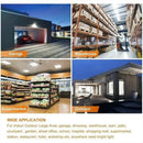GobekUsa LED Ceiling Light Industrial Lighting Deformable E26/27 Bulb for Garage Warehouse