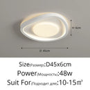 GobekUsa Cream Style LED Ceiling Lamps for Modern Simple Living Room Lighting