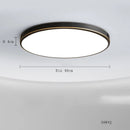 GobekUsa Copper Ceiling Lamp: Modern Round Surface Mounted Lighting for Bedroom