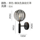GobekUsa Glass Ball LED Wall Lamp Modern Bedroom Beside Light Fixture