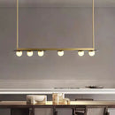 GobekUsa Gray Glass LED Chandeliers: Modern Art Deco Lighting for Dining Room, Kitchen & Parlor